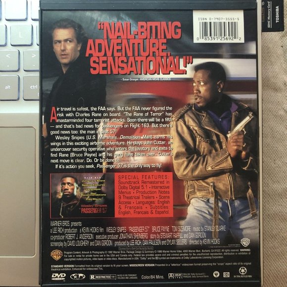 Passenger 57 Wesley Snipes Snap Case - Picture 4 of 6